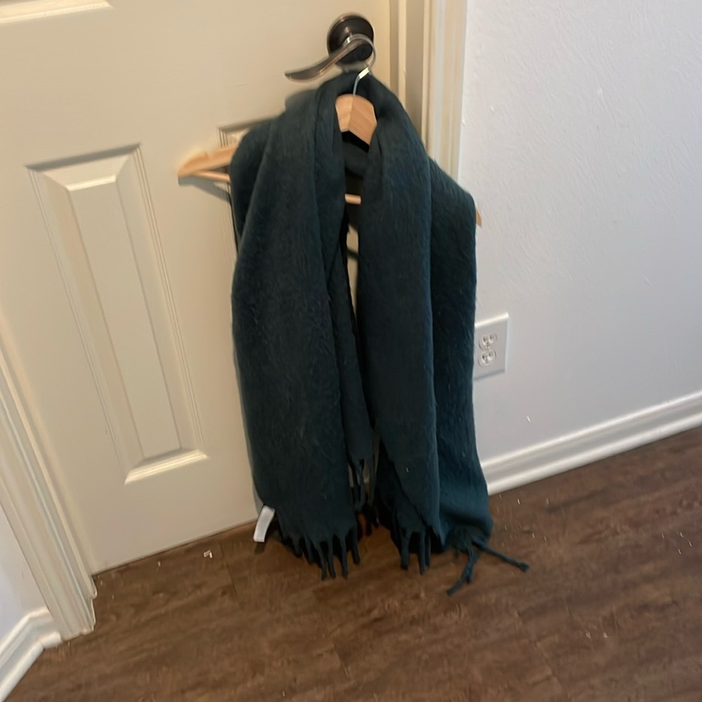 Madewell green scarf